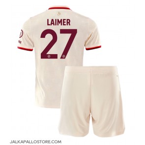 Bayern Munich Konrad Laimer #27 Kolmaspaita Lapsille 2024-25 Lyhythihainen (+ shortsit)